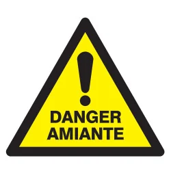 Panneau DANGER AMIANTE NORMASIGN ADHES Taliaplast 729960 | 729960