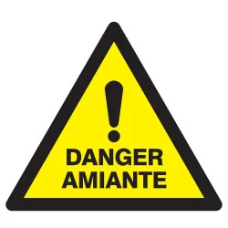Panneau DANGER AMIANTE NORMASIGN ADHES Taliaplast 729309 | 729309