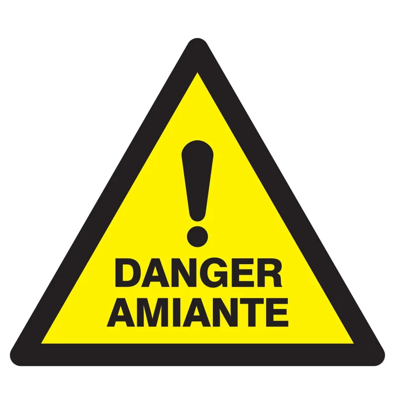 Panneau DANGER AMIANTE NORMASIGN ADHES Taliaplast 729309 | 729309 Panneau DANGER AMIANTE NORMASIGN ADHES Taliaplast 729309 | 729309