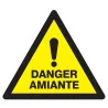 Panneau DANGER AMIANTE NORMASIGN ADHES Taliaplast 729309 | 729309