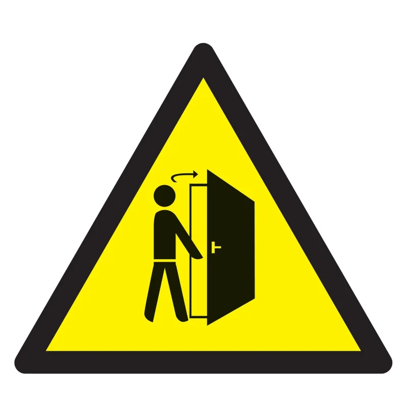 Panneau ATTENTION A L' OUVERTURE PORTE Taliaplast 729918 | 729918 Panneau ATTENTION A L' OUVERTURE PORTE Taliaplast 729918 | 729918