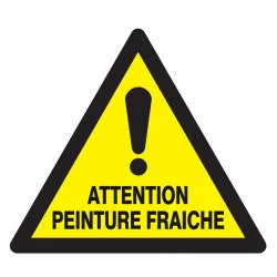 Panneau ATTENTION PEINTURE FRAICHE 100 Taliaplast 729936 | 729936