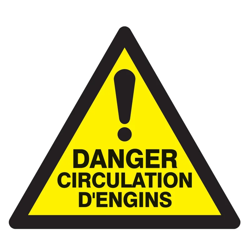 Panneau DANGER CIRCUL. D'ENGINS NORMAS Taliaplast 729937 | 729937 Panneau DANGER CIRCUL. D'ENGINS NORMAS Taliaplast 729937 | 729937