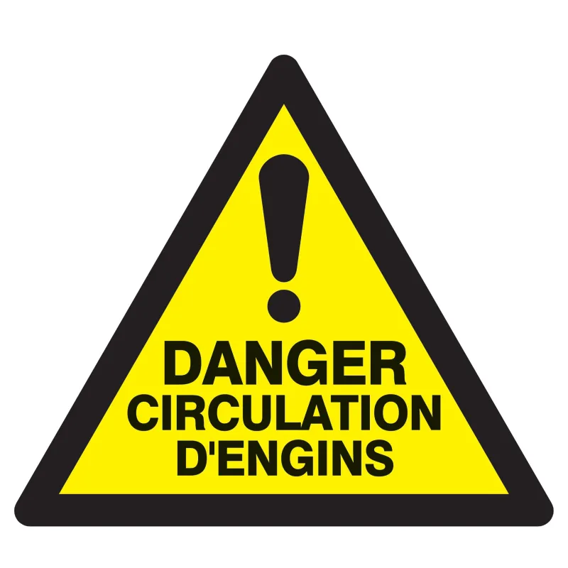 Panneau DANGER CIRCUL. D'ENGINS NORMAS Taliaplast 729331 | 729331 Panneau DANGER CIRCUL. D'ENGINS NORMAS Taliaplast 729331 | 729331