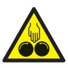 Panneau DANGER ECRASEM SOUS CYLINDRE N Taliaplast 729905 | 729905