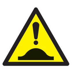 Panneau DANGER DOS D'ANE 100x100x100mm Taliaplast 729901 | 729901