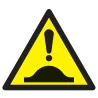 Panneau DANGER DOS D' ANE NORMASIGN AD Taliaplast 729363 | 729363