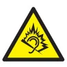 Panneau DANGER DU AU BRUIT NORMASIGN A Taliaplast 729917 | 729917