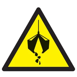 Panneau DANGER ENGIN DE LEVAGE 300x300 Taliaplast 729349 | 729349