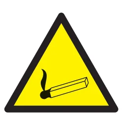 Panneau DANGER FLAMME NUE MAT.INFLAM. Taliaplast 729925 | 729925
