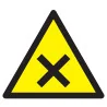 Panneau DANGER MATIERES NOCI/IRRIT. NO Taliaplast 729314 | 729314