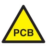 Panneau DANGER PCB NORMASIGN ADHESIF 1 Taliaplast 729922 | 729922