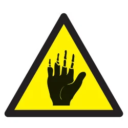 Panneau DANGER PRODUIT CORROSIF MAINS Taliaplast 729903 | 729903