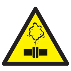 Panneau DANGER VAPEUR CHAUDE NORMASIGN Taliaplast 729345 | 729345