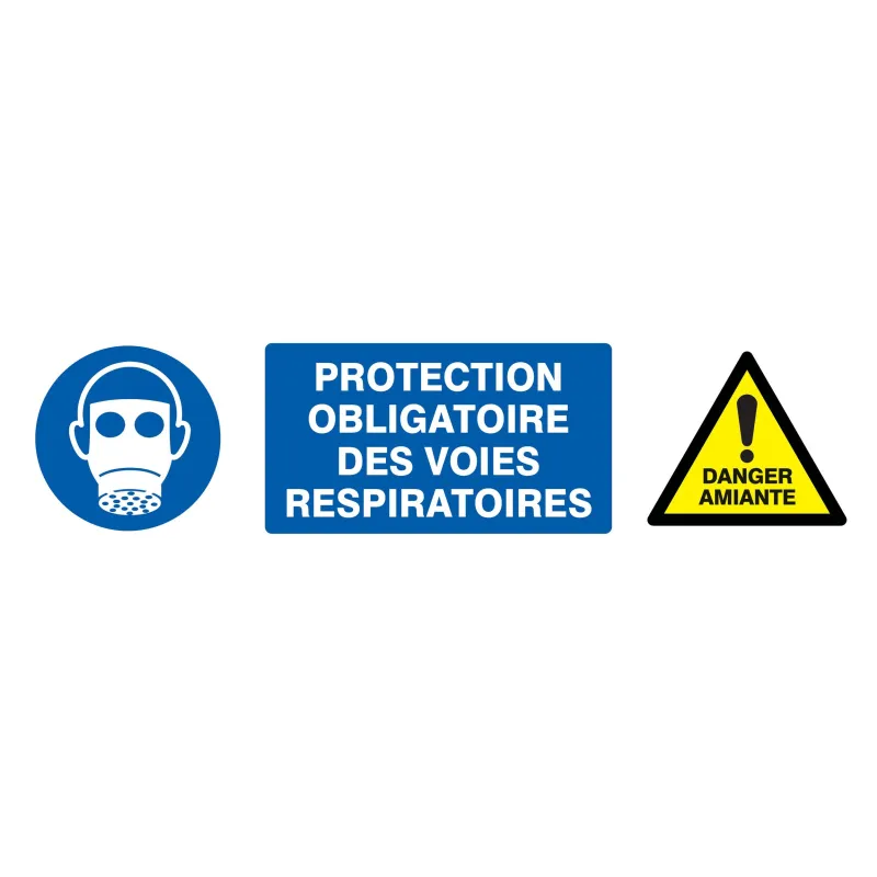 Panneau PROT.VOI.RESP/ DANGER AMIANTE Taliaplast 725333 | 725333 Panneau PROT.VOI.RESP/ DANGER AMIANTE Taliaplast 725333 | 725333