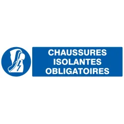 Panneau CHAUSSURES ISOLANTES OBLIGATOI Taliaplast 720516 | 720516