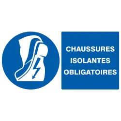 Panneau CHAUSSURES ISOLANTES OBLIGATOI Taliaplast 721516 | 721516