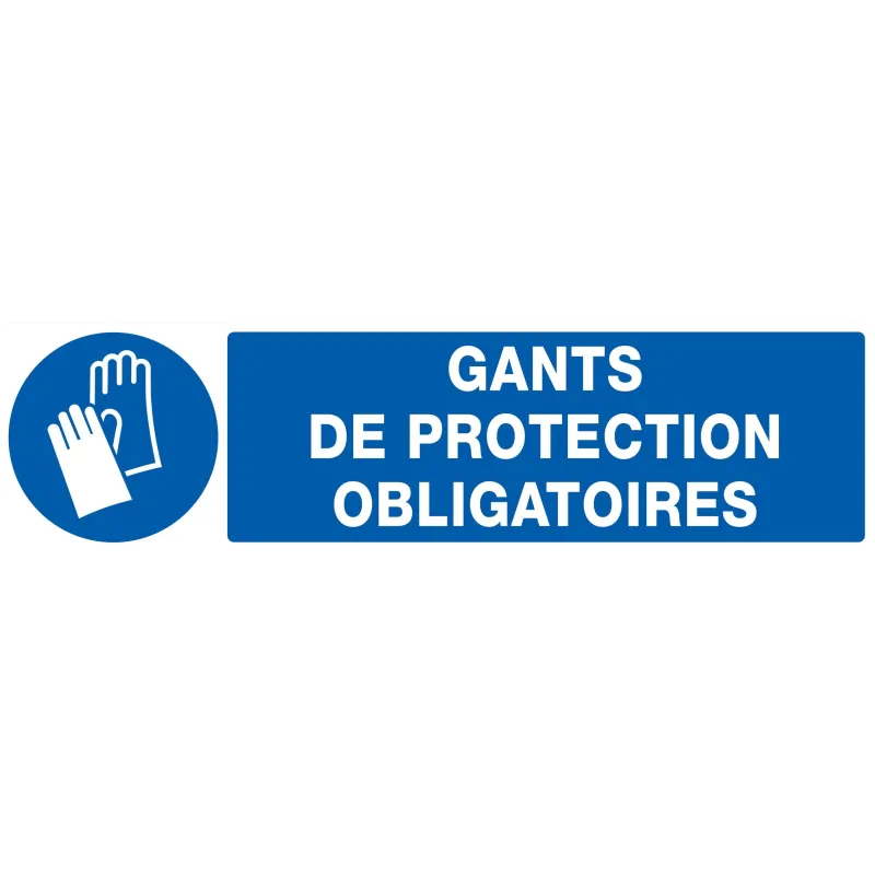 Panneau GANTS DE PROTECTION OBLIGAT. N Taliaplast 720517 | 720517