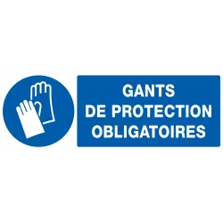 Panneau GANTS DE PROTECTION OBLIGAT. N Taliaplast 726517 | 726517