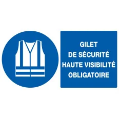 Panneau PORT GILET SECU. OBLIG 330x200 Taliaplast 721513 | 721513