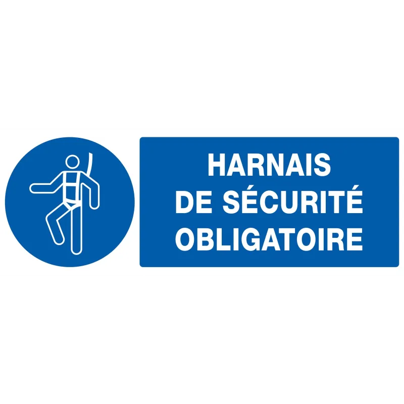 Panneau HARNAIS DE SECURITE OBLIGAT. N Taliaplast 726515 | 726515 Panneau HARNAIS DE SECURITE OBLIGAT. N Taliaplast 726515 | 726515