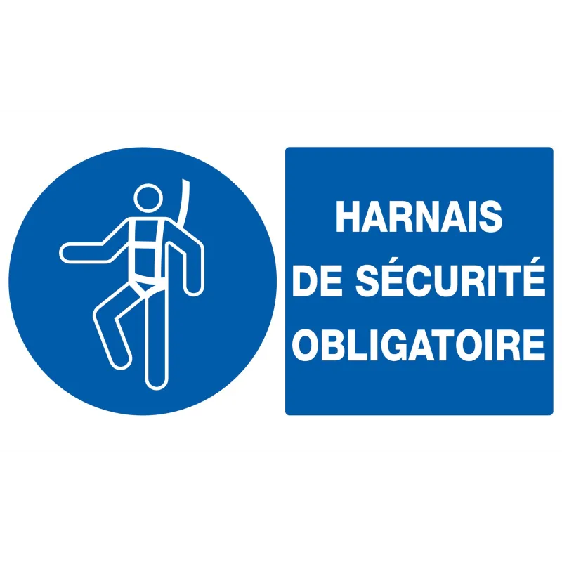 Panneau HARNAIS DE SECURITE OBLIGAT. N Taliaplast 721515 | 721515 Panneau HARNAIS DE SECURITE OBLIGAT. N Taliaplast 721515 | 721515