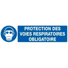 Panneau PROTEC.VOIES RESPIRAT.OBLIGAT. Taliaplast 720510 | 720510