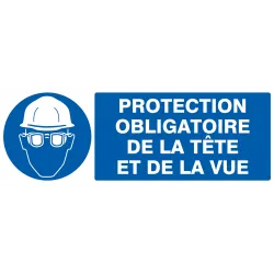 Panneau PROTECT.OBL. TETE/VUE NORMASIG Taliaplast 726504 | 726504