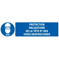 Panneau PROT.OBLIG.TET/ VOI.RES 200X52 Taliaplast 720506 | 720506