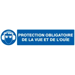 Panneau PROT.OBLIG.DE L'OUIE ET VUE NO Taliaplast 725508 | 725508