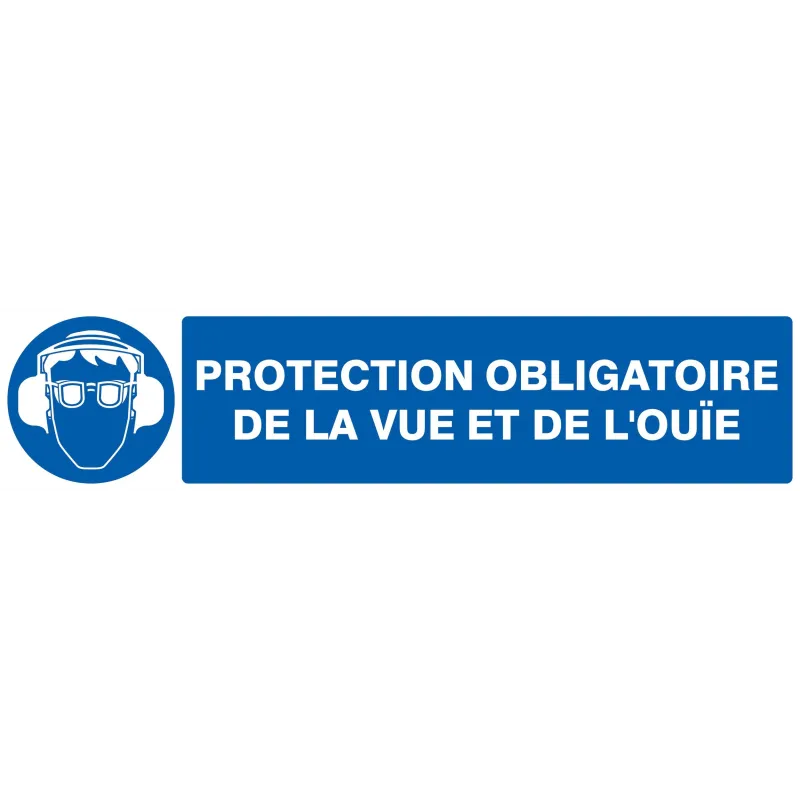 Panneau PROT.OBLIG.DE L'OUIE ET VUE NO Taliaplast 725508 | 725508 Panneau PROT.OBLIG.DE L'OUIE ET VUE NO Taliaplast 725508 | 725508