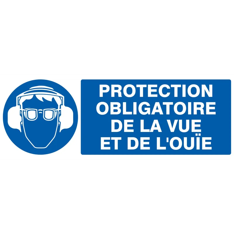 Panneau PROTECT.OBLIG. VUE ET OUIE NOR Taliaplast 726508 | 726508