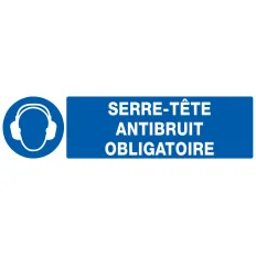 Panneau SERRE-TETE ANTIBRUIT OBLIGAT. Taliaplast 720509 | 720509