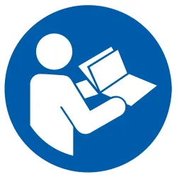 Panneau CONSULT. MANUEL/NOTICE INSTRUC Taliaplast 724590 | 724590
