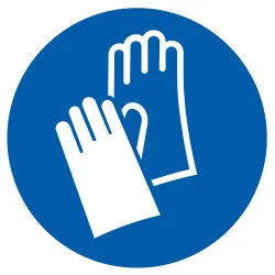 Panneau GANTS DE PROTECTION OBLIGAT. N Taliaplast 724537 | 724537