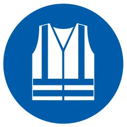 Panneau GILET SECURITE HV OBLIGATOIRE Taliaplast 724540 | 724540