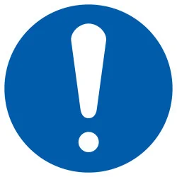 Panneau OBLIGATION, SIGNAL GENERAL D.3 Taliaplast 722526 | 722526