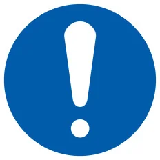 Panneau OBLIGATION, SIGNAL GENERAL D.3 Taliaplast 722526 | 722526