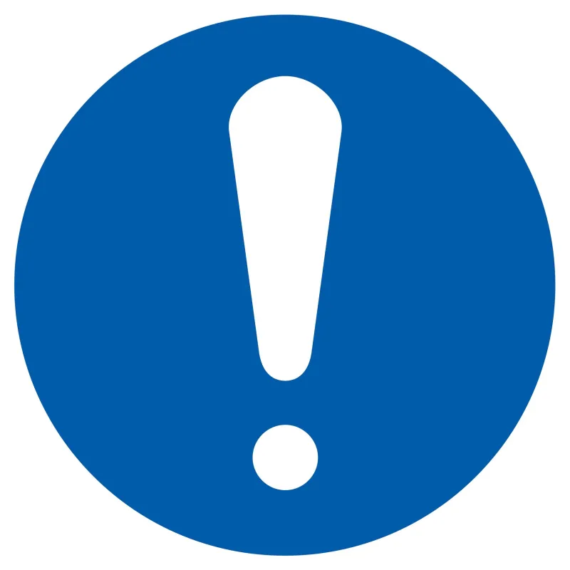 Panneau ! OBLIGATION SIGNAL GENERAL NO Taliaplast 723525 | 723525 Panneau ! OBLIGATION SIGNAL GENERAL NO Taliaplast 723525 | 723525