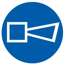 Panneau ALARME OBLIGATOIRE D.80mm Taliaplast 724567 | 724567