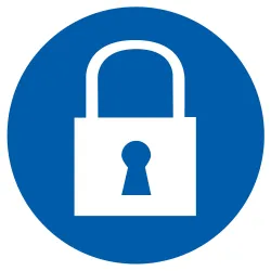 Panneau CADENAS OBLIG. D.180 NORMASIGN Taliaplast 727565 | 727565