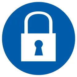 Panneau CADENAS OBLIGATOIRE D.420mm Taliaplast 723565 | 723565