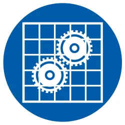 Panneau GRILLE PROTECTø OBLIGATOIRE NO Taliaplast 722562 | 722562