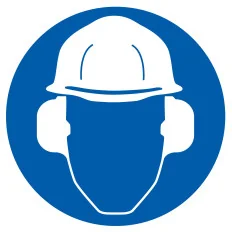 Panneau PROTECT.OBLIG. TETE ET OUIE NO Taliaplast 724507 | 724507