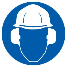 Panneau PROTECTION OBLIGATOIRE TETE ET Taliaplast 727510 | 727510