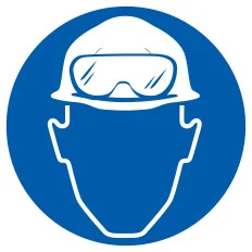 Panneau PROTECTION OBLIGATOIRE TETE/VU Taliaplast 722545 | 722545