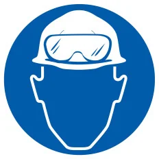 Panneau PROTECTION OBLIGATOIRE TETE/VU Taliaplast 723545 | 723545