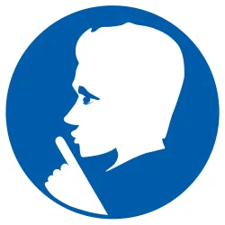 Panneau SILENCE OBLIG. D.180 NORMASIGN Taliaplast 727568 | 727568