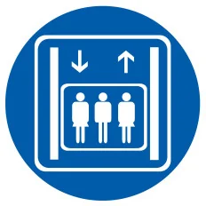 Panneau TRANSPORT DE PERSONNES EXCLUSI Taliaplast 724570 | 724570