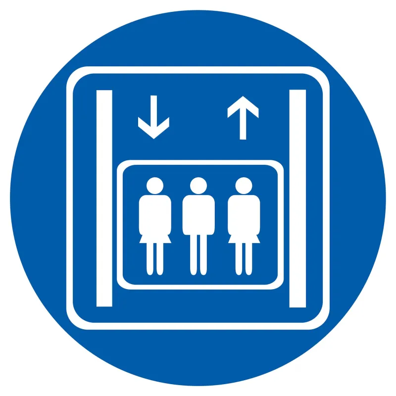 Panneau TRANSPORT DE PERSONNES EXCLUSI Taliaplast 722570 | 722570